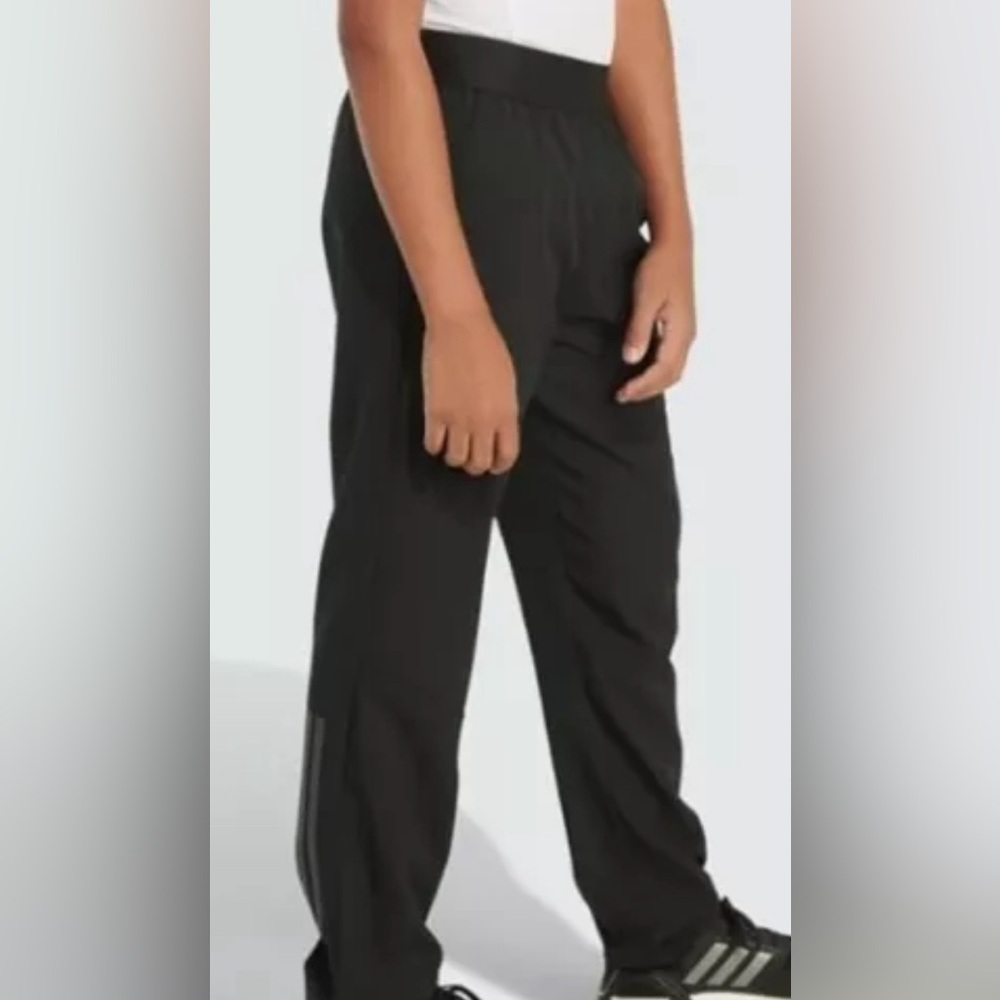 Adidas Training Pants Youth Boys Athletic Sports Stretch Woven Trousers XL - Picture 8 of 10